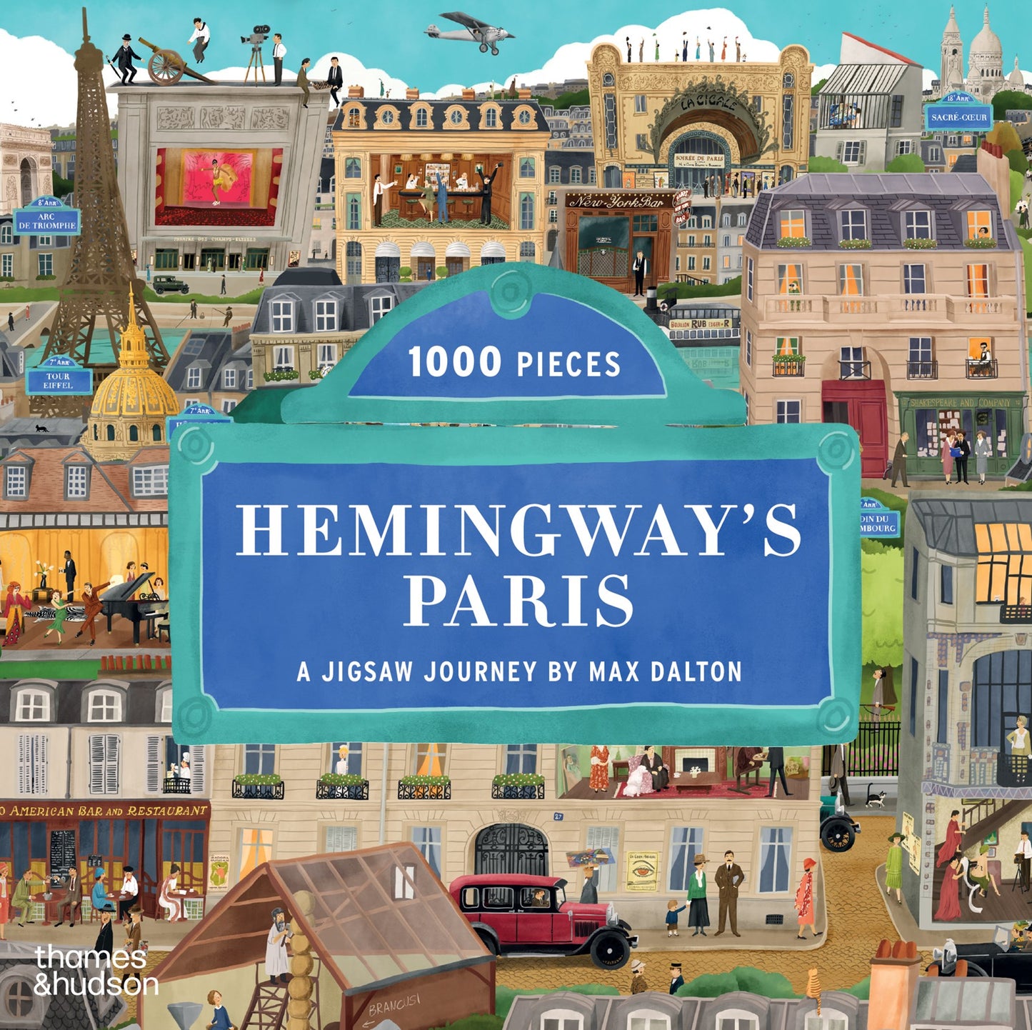 Hemingway's Paris - 1000 Piece Puzzle